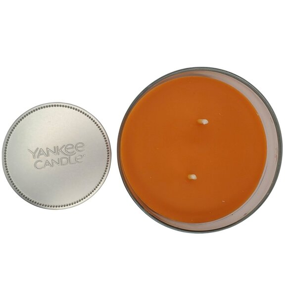 Yankee Candle 22 Oz Fresh Peach Woodland Road Trip Collection Scented Jar w/ Lid - Picture 2 of 4